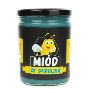 MIÓD ZE SPIRULINĄ | 500g